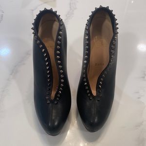 Christian Louboutin spike boot